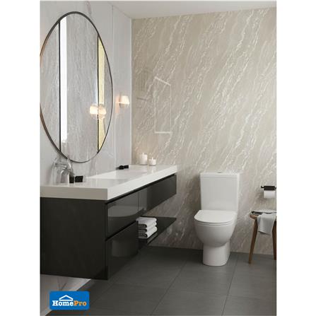 แผ่นตกแต่งผนัง SPC WALL PANEL 122x244 ซม. TARA โอปอล์ ครีม_7