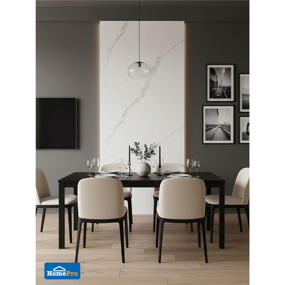 แผ่นตกแต่งผนัง SPC WALL PANEL 122x244 ซม. TARA โอปอล์ ไวท์