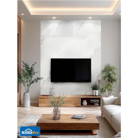 แผ่นตกแต่งผนัง SPC WALL PANEL 122x244 ซม. TARA โอปอล์ ไวท์_6