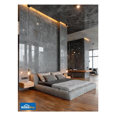 แผ่นตกแต่งผนัง SPC WALL PANEL 122x244 ซม. TARA คาราโตโร่ ดำ_2
