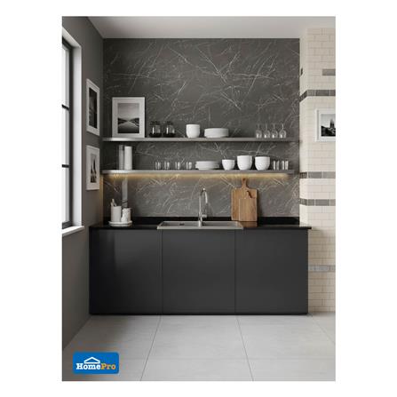 แผ่นตกแต่งผนัง SPC WALL PANEL 122x244 ซม. TARA คาราโตโร่ ดำ_5