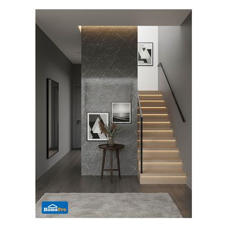 แผ่นตกแต่งผนัง SPC WALL PANEL 122x244 ซม. TARA คาราโตโร่ ดำ_7