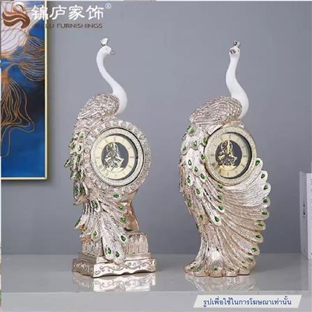 นาฬิกาตั้งโต๊ะ INTERY CT215C048_04 23.62X7.87 นิ้ว สีเงิน_5