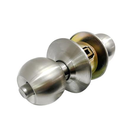 ลูกบิดห้องน้ำ หัวกลม AZLE MAT053-P สีสเตนเลส