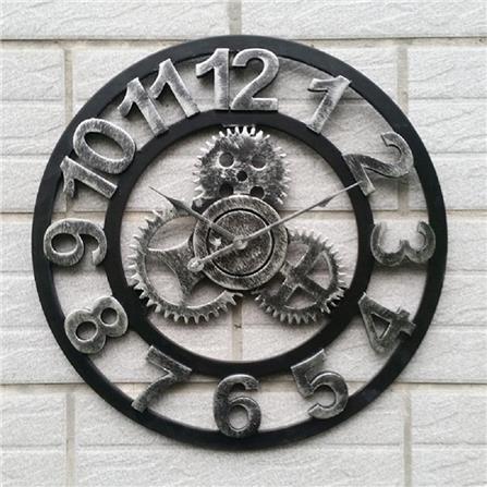 นาฬิกาแขวน INTERY C1038C012_04 15.75 นิ้ว สีเงิน_2