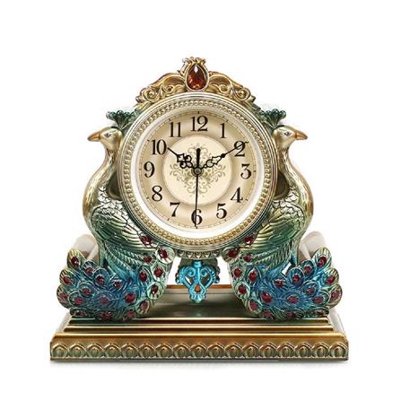 นาฬิกาตั้งโต๊ะ INTERY CT027C009_04 12.20 นิ้ว สีฟ้า/เขียว/ทอง_0