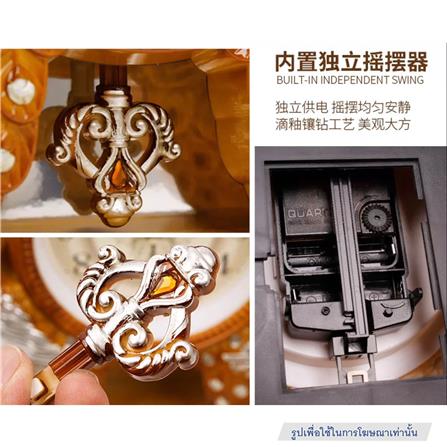 นาฬิกาตั้งโต๊ะ INTERY CT027C009_04 12.20 นิ้ว สีฟ้า/เขียว/ทอง_2