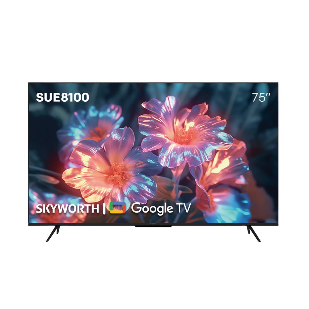 ทีวีคิวแอลอีดี 75 นิ้ว SKYWORTH (4K, QLED, GOOGLE TV) 75SUE8100