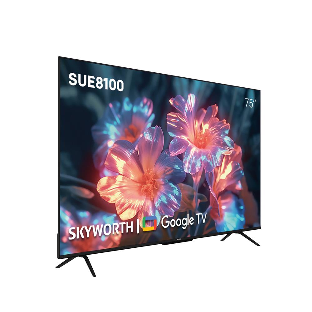 ทีวีคิวแอลอีดี 75 นิ้ว SKYWORTH (4K, QLED, GOOGLE TV) 75SUE8100