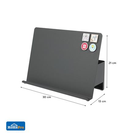 ที่วางแท็บเล็ตพร้อมเก็บปลั๊กไฟ STACKO TIDY 30X13X21 ซม. สีเทา_7