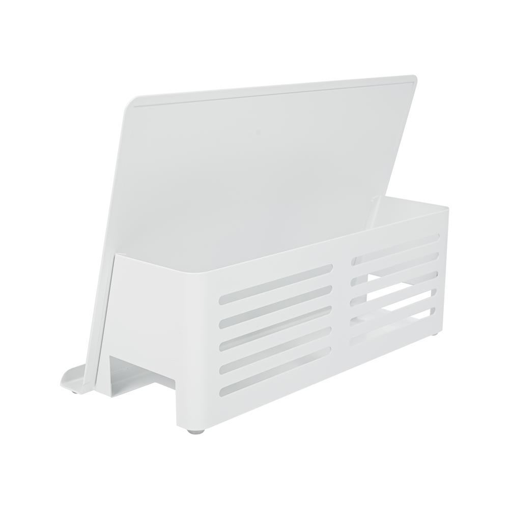 ที่วางแท็บเล็ตพร้อมเก็บปลั๊กไฟ STACKO TIDY 30X13X21 ซม. สีขาว