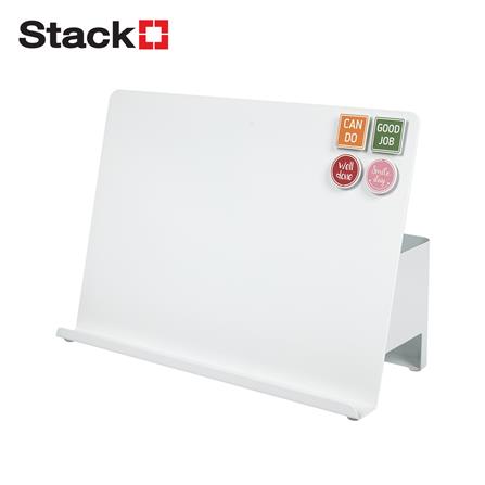 ที่วางแท็บเล็ตพร้อมเก็บปลั๊กไฟ STACKO TIDY 30X13X21 ซม. สีขาว_0