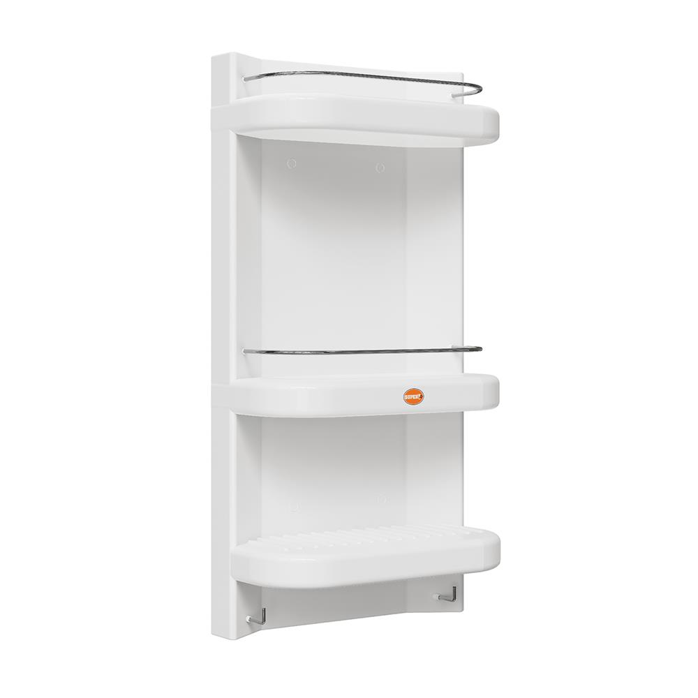 ชั้นวางติดผนัง 3 ชั้น SUPER JENNY สีขาว
