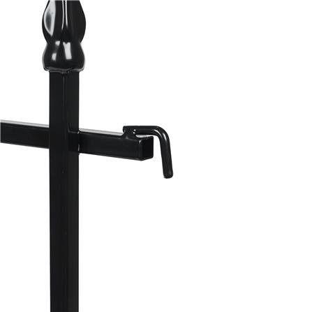 รั้วเหล็ก SPRING ลายลูกศร สีดำ_4