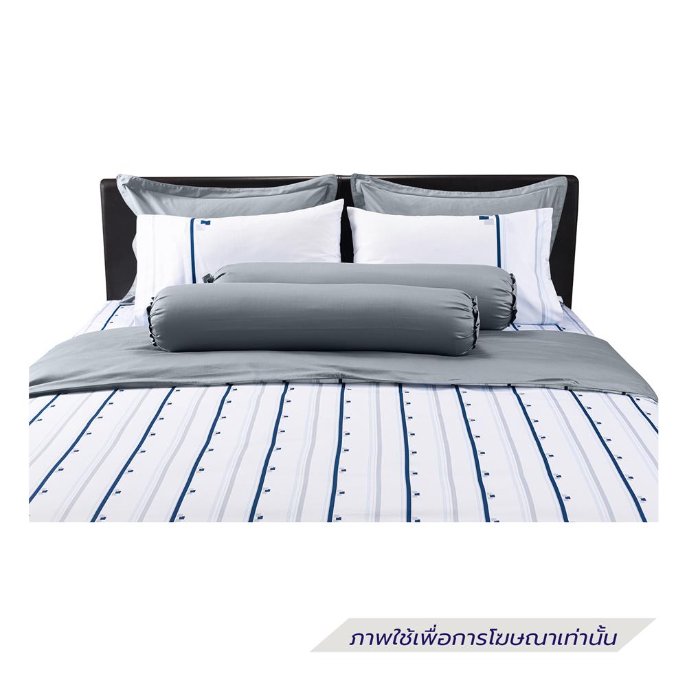 ชุดผ้าปูที่นอน 5 ฟุต (ชุด 7 ชิ้น) SANTAS COTTON USA BEACHHOUSE WH