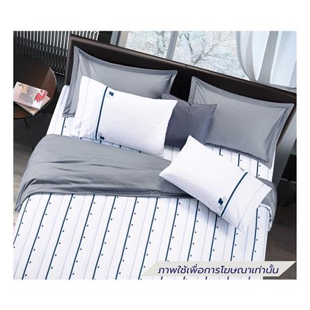 ชุดผ้าปูที่นอน 5 ฟุต (ชุด 7 ชิ้น) SANTAS COTTON USA BEACHHOUSE WH_0