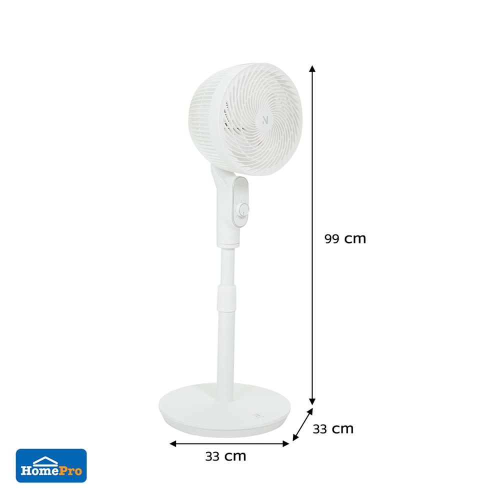 พัดลมตั้งพื้น 8 นิ้ว NIKITO XH-2105 สีขาว