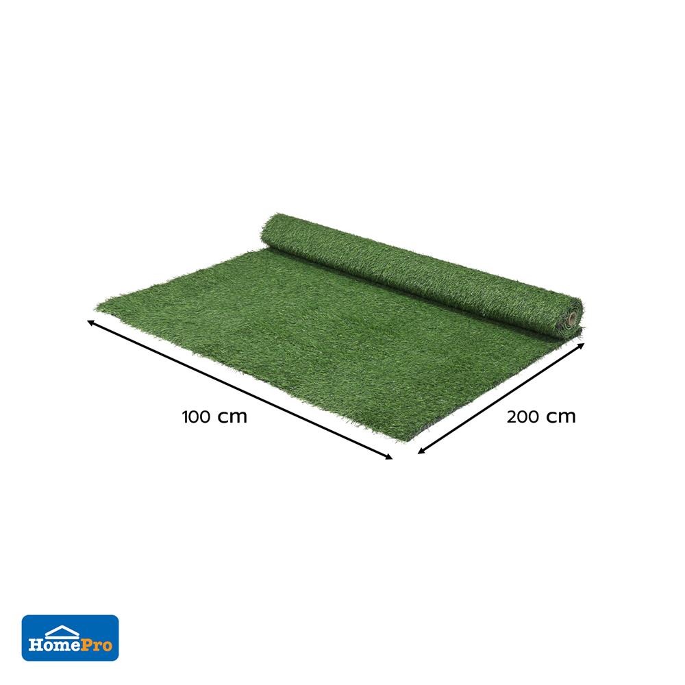 หญ้าเทียมม้วนมนิลา SPRING ความสูงหญ้า 20 มม. หน้ากว้าง 1x2 ม.