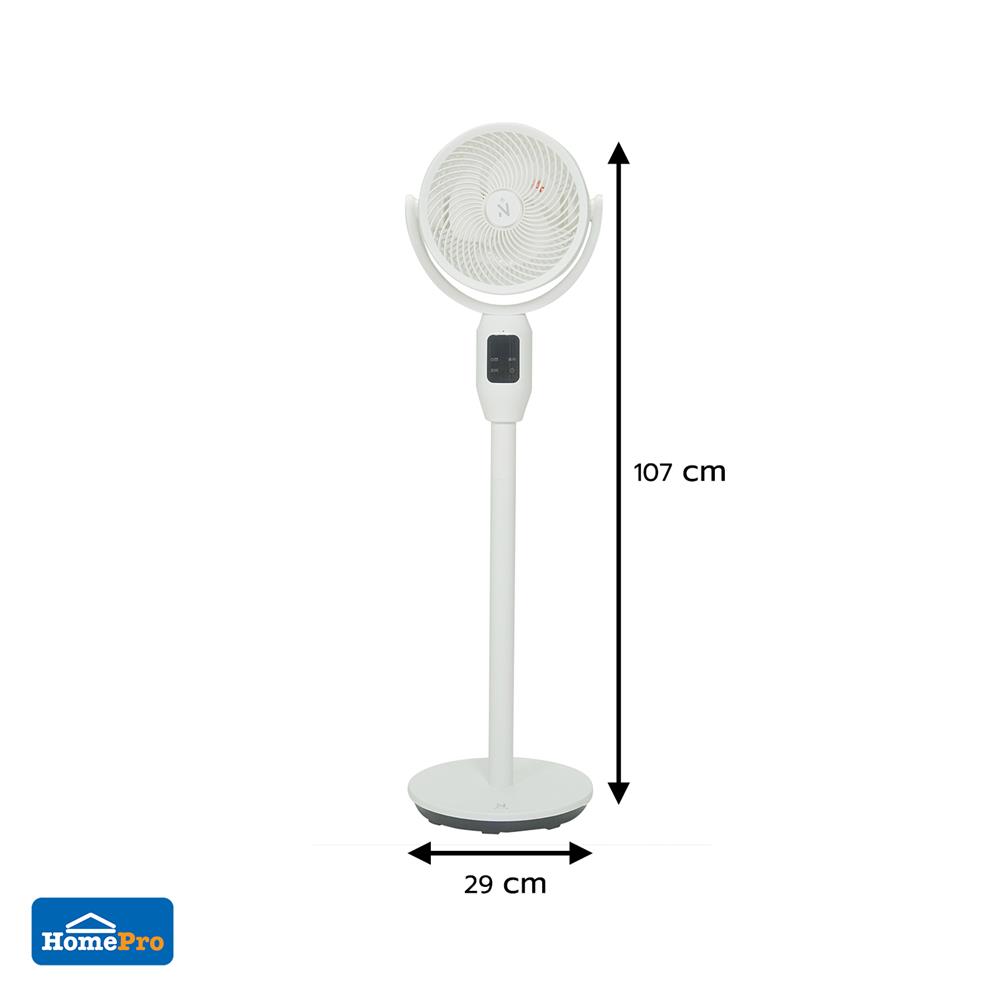 พัดลมตั้งพื้น 8 นิ้ว NIKITO HFX-Y024A สีขาว