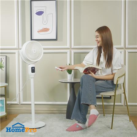 พัดลมตั้งพื้น 8 นิ้ว NIKITO HFX-Y024A สีขาว_7