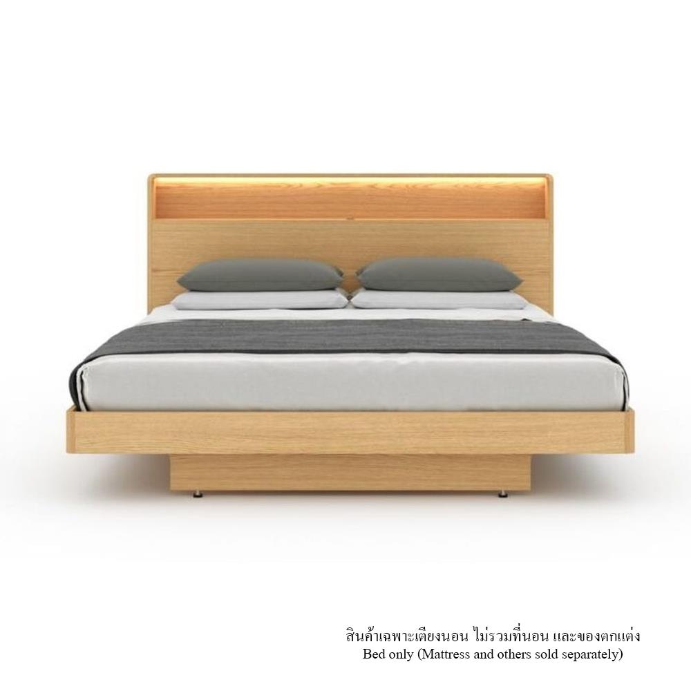 เตียง 6 ฟุต SB FURNITURE HAGI 19217661 สี MONACO OAK