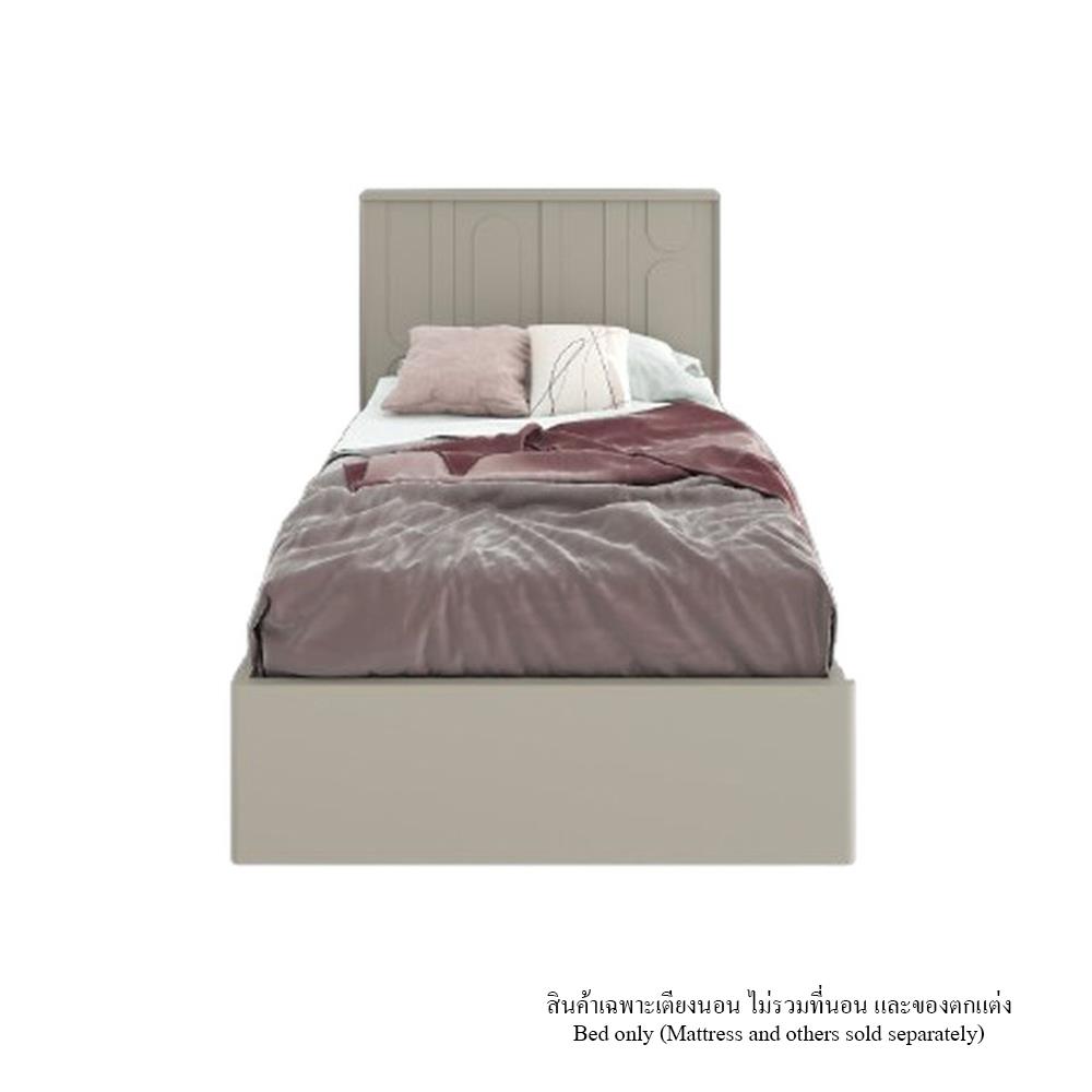 เตียง 3.5 ฟุต SB FURNITURE LAVIQUE 19225518 สีน้ำตาล/ครีม