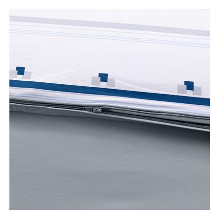 ชุดผ้าปูที่นอน 6 ฟุต (ชุด 7 ชิ้น) SANTAS COTTON USA BEACHHOUSE WH_4