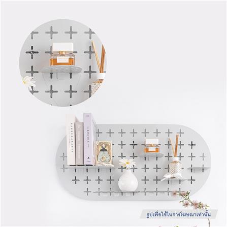 แผ่นชั้นวางของเหล็ก SPACEMAKER 12.4X12.9X4.6 ซม. สีดำ_2