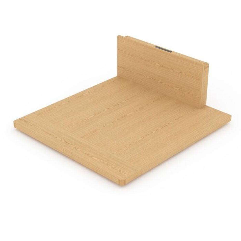 เตียง 6 ฟุต SB FURNITURE HAGI 19217660 สีไม้อ่อน