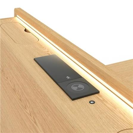 เตียง 6 ฟุต SB FURNITURE HAGI 19217660 สีไม้อ่อน_1