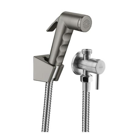 ชุดสายฉีดชำระพร้อมสต๊อปวาล์ว PREMA PM622(SC)(HM) สีโครม_0