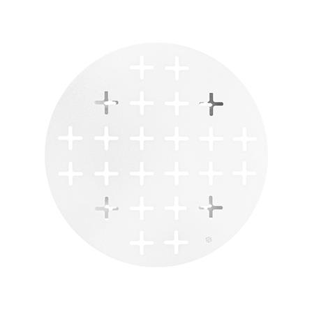 แผ่นเหล็กติดผนัง SPACEMAKER 40.5X2.2X40.5 ซม. สีขาว_1