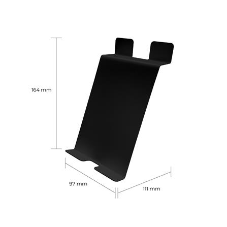 แผ่นวางแท็บเล็ต SPACEMAKER 9.7X11.1X16.4 ซม. สีดำ_3