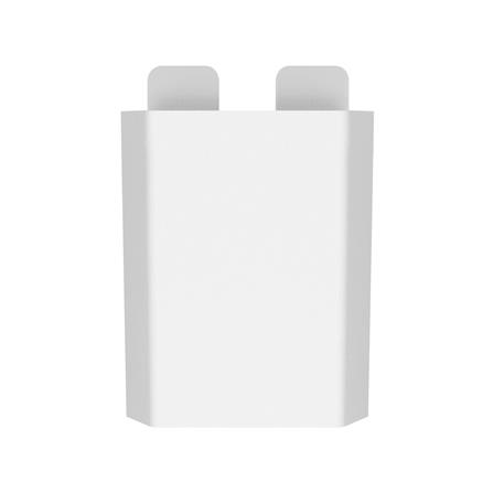 กล่องเหล็กใส่ของ SPACEMAKER 9.9X9X14.2 ซม. สีขาว_1