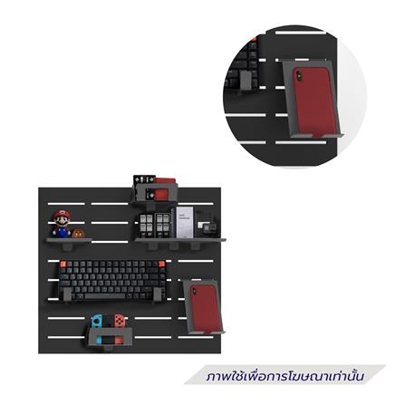 แผ่นวางแท็บเล็ต SPACEMAKER 9.7X11.1X16.4 ซม. สีเทา_2