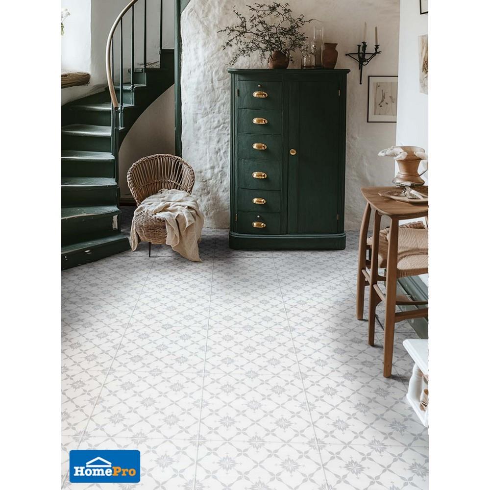 กระเบื้องพื้น 16x16 นิ้ว ภูผา ธนาวงษ์ เทาอ่อน A 0.96 ตร.ม.