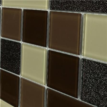 โมเสคแก้ว 30x30 ซม. DURAGRES คูบี้ บราว์น_1