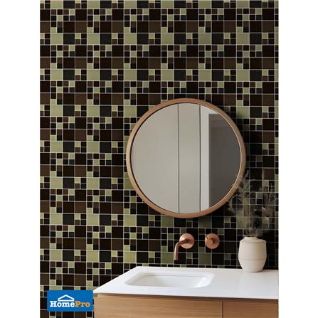 โมเสคแก้ว 30x30 ซม. DURAGRES คูบี้ บราว์น_2