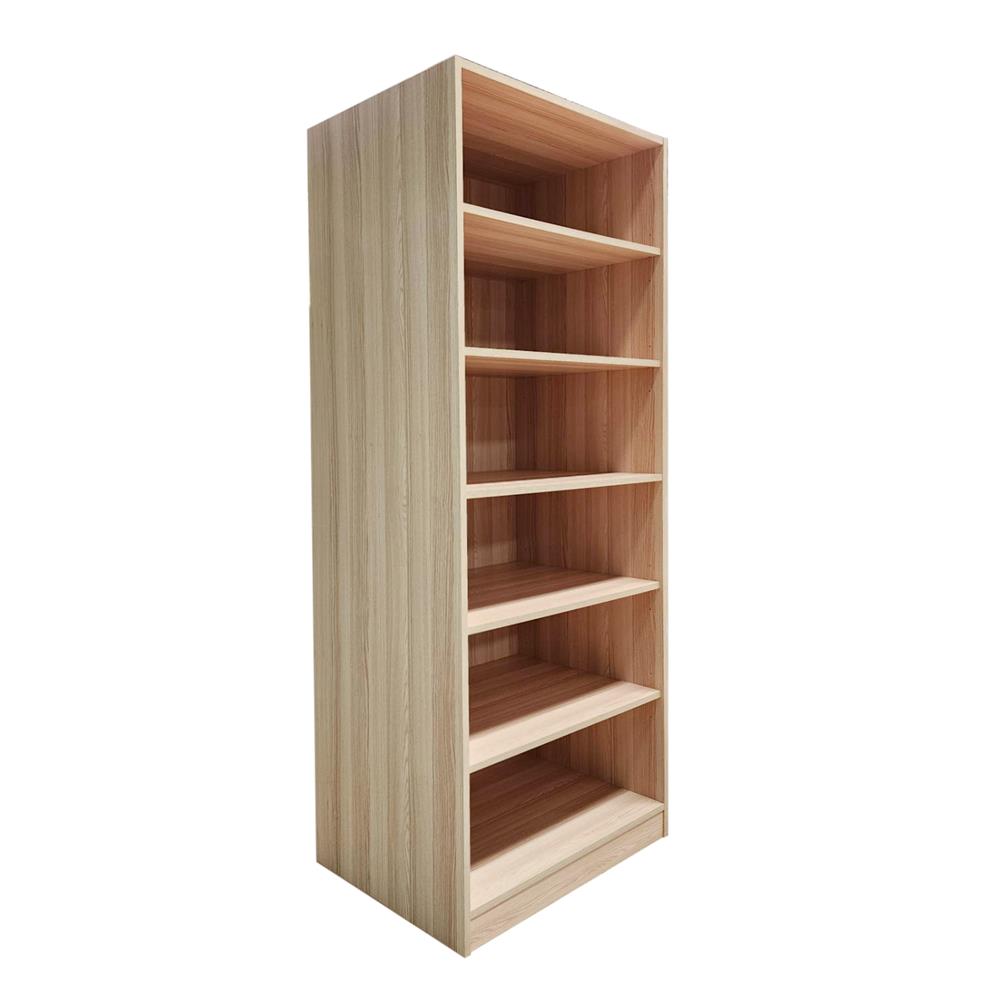 ชั้นวางของทึบ 6 ชั้น FURDINI KEEPER 80 ซม. สี PINE OAK