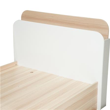 เตียงเด็ก 3.5 ฟุต FURDINI TORI สี PINEOAK/ขาว/เทา_2