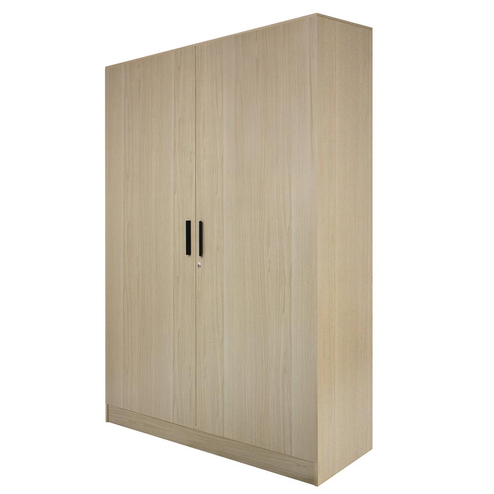 ตู้เสื้อผ้า 2 บานเปิด FURDINI PROGRET 120 ซม. สีโอ๊ค