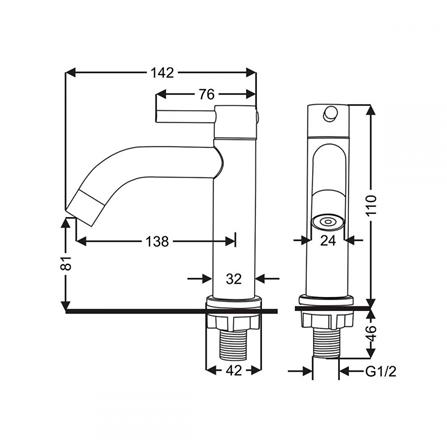 ก๊อกอ่างล้างหน้าเดี่ยว RASLAND RA A121-A1597_5
