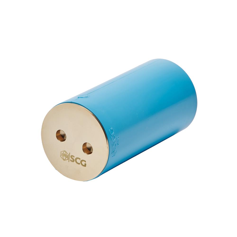 คลีนเอาท์ PVC ฝาทองเหลือง SCG 3 นิ้ว