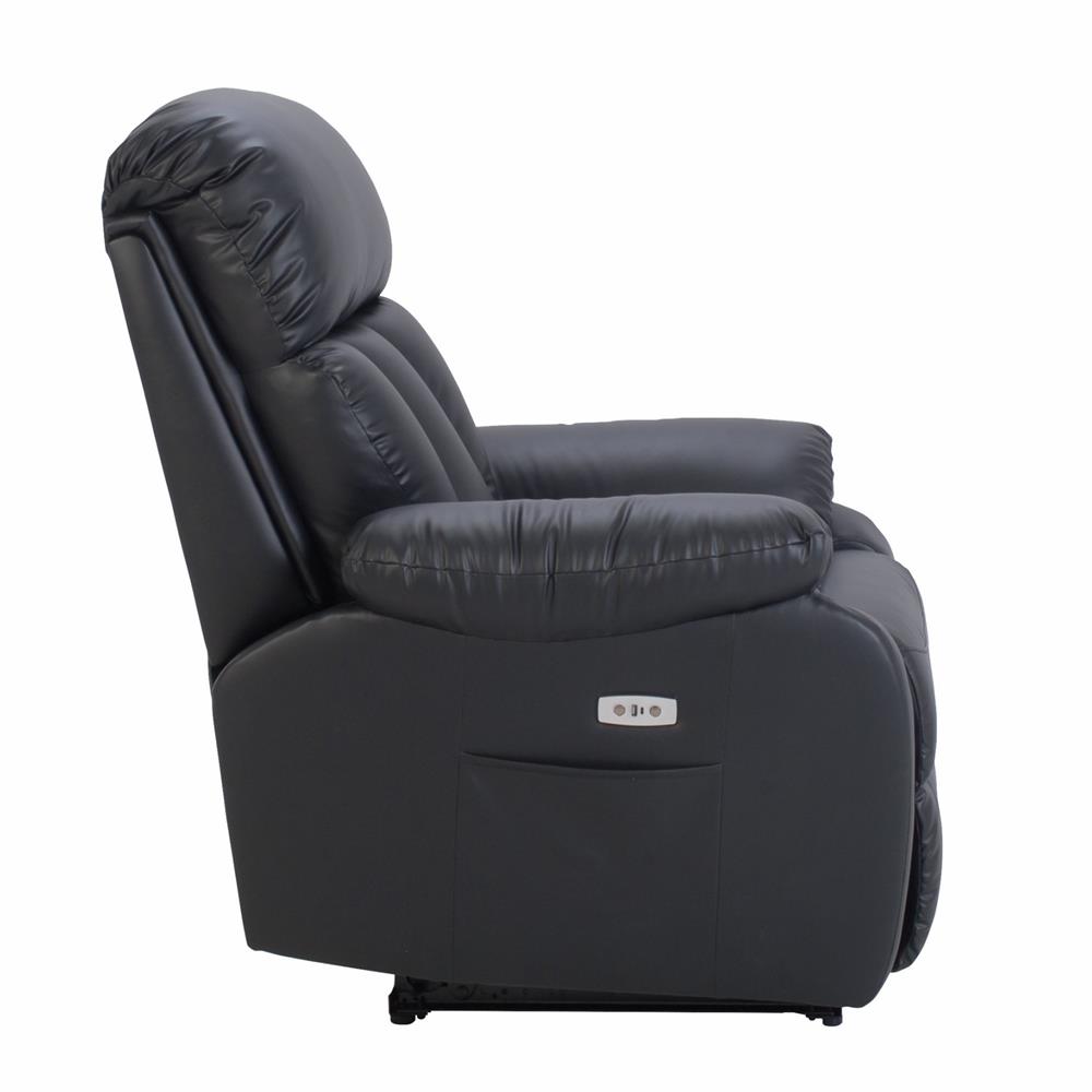 เก้าอี้ปรับนอนไฟฟ้า FURDINI FRIENDLY สีดำ