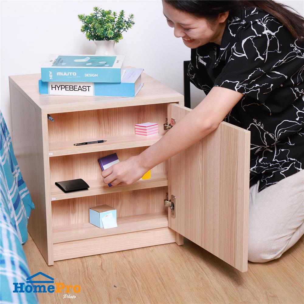 ตู้ข้างเตียง FURDINI BRICK 40 ซม. สี PINE OAK