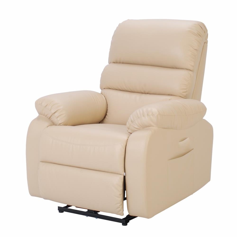 เก้าอี้ปรับนอนไฟฟ้า FURDINI JASPER สีครีม