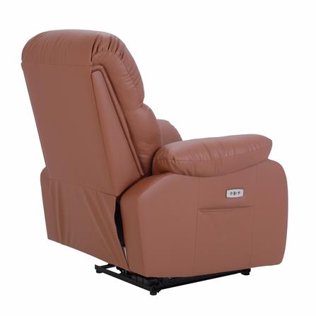 เก้าอี้ปรับนอนไฟฟ้า FURDINI FRIENDLY สีน้ำตาลเข้ม_3