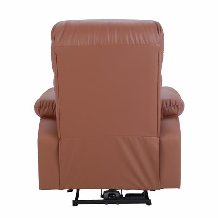 เก้าอี้ปรับนอนไฟฟ้า FURDINI FRIENDLY สีน้ำตาลเข้ม_4