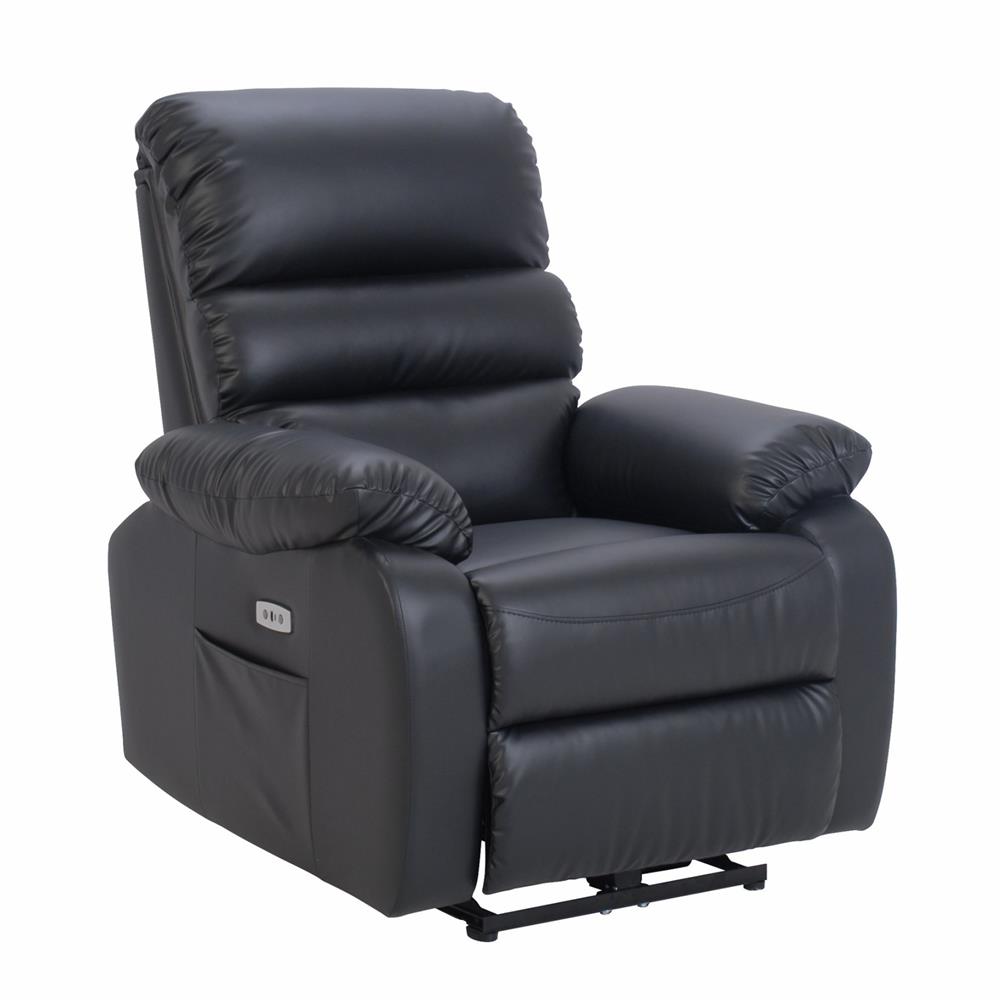 เก้าอี้ปรับนอนไฟฟ้า FURDINI JASPER สีดำ