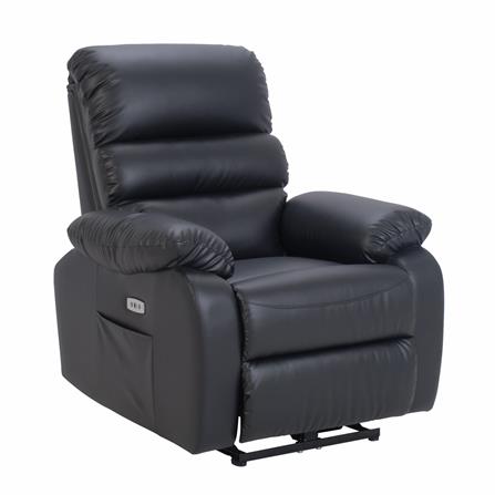 เก้าอี้ปรับนอนไฟฟ้า FURDINI JASPER สีดำ_2